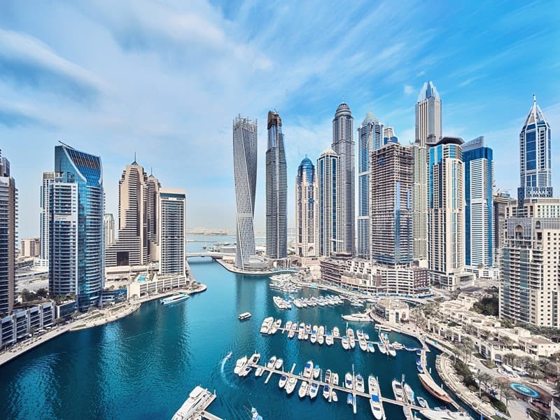 Warum es sich lohn in Dubai zu Investiren, Foto von Dubai Marina