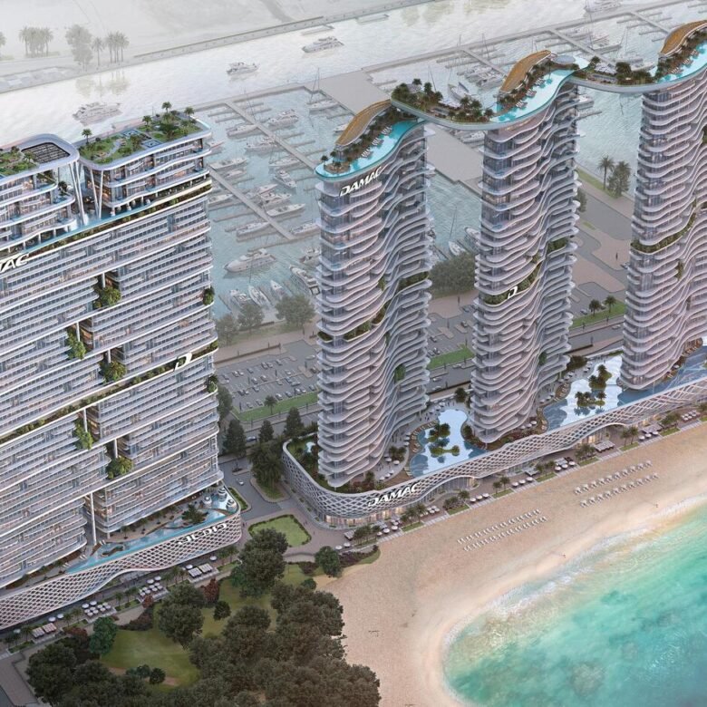 Damac Bay 2 ansicht von weiten