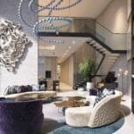 Canal Heights DAMAC Penthouse Wohnzimmer