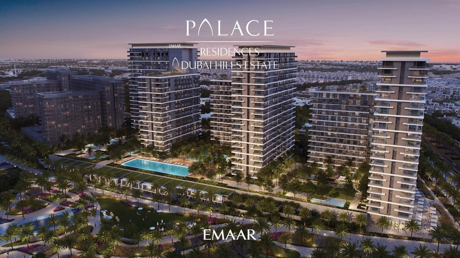 Palace Residences by Emaar ansicht vom Projekt