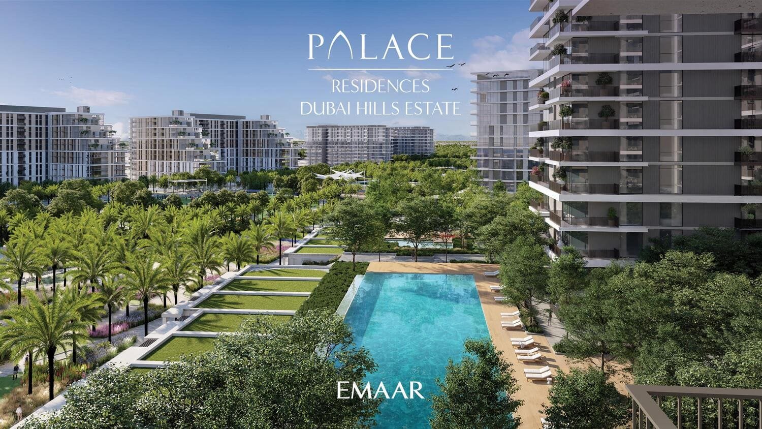 Palace Residences by Emaar Innenhof