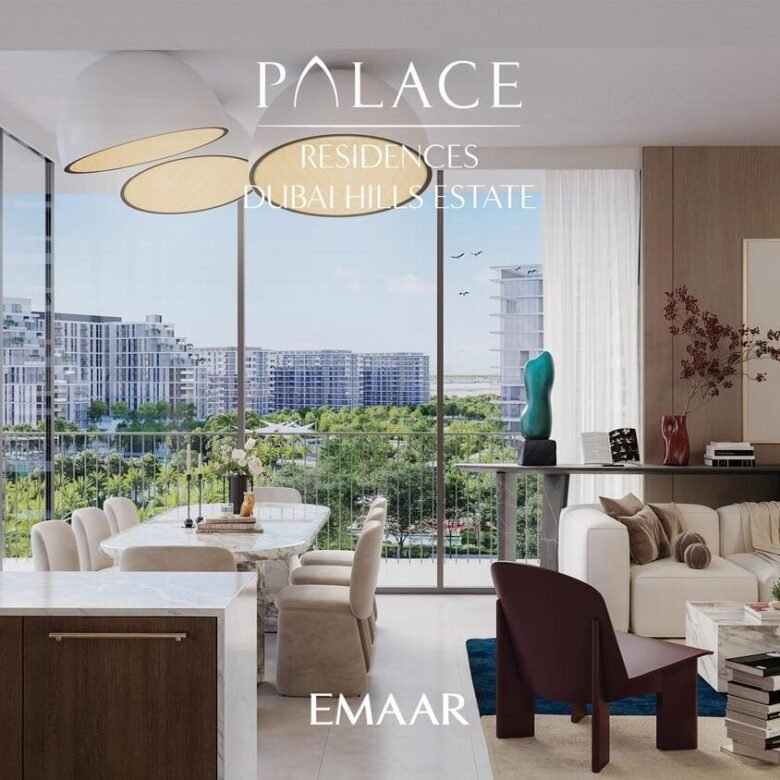 Palace Residences by Emaar Wohnzimmer