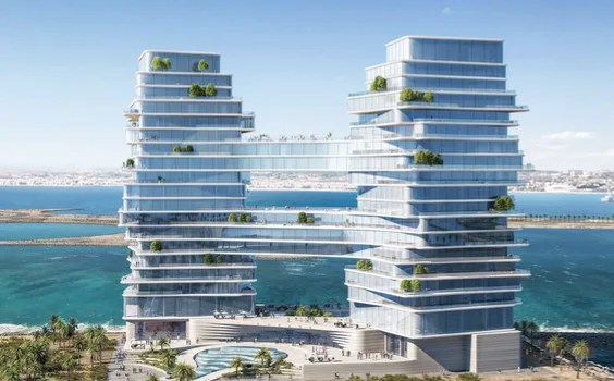 Вид на отель Luxe Oceano спереди