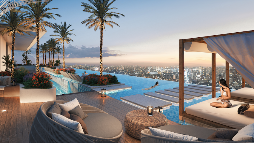 IMTIAZ Cove Skypool mit Aussicht