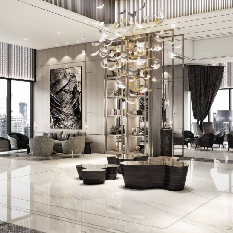 DAMAC Paramount Tower Wohnzimmer