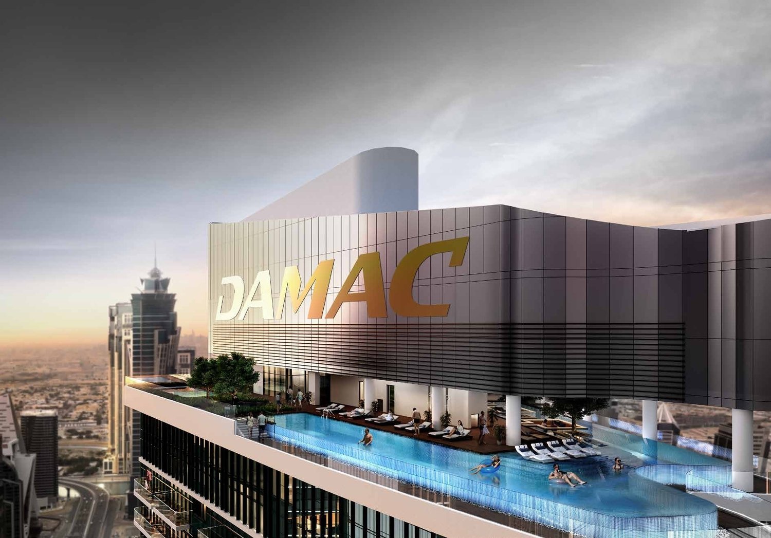 DAMAC Paramount Tower Skypool